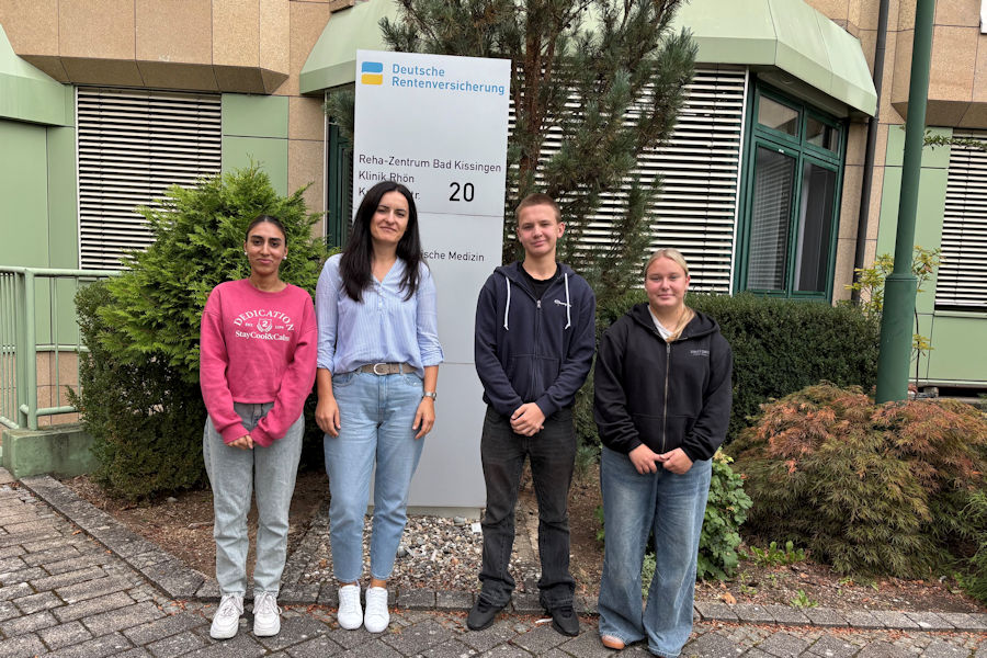 Unsere Auszubildenden im Reha-Zentrum Bad Kissingen Unsere Auszubildenden im Reha-Zentrum Bad Kissingen