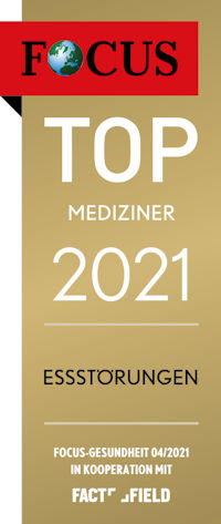 FOCUS Siegel TOP Mediziner 2021 Essstörungen